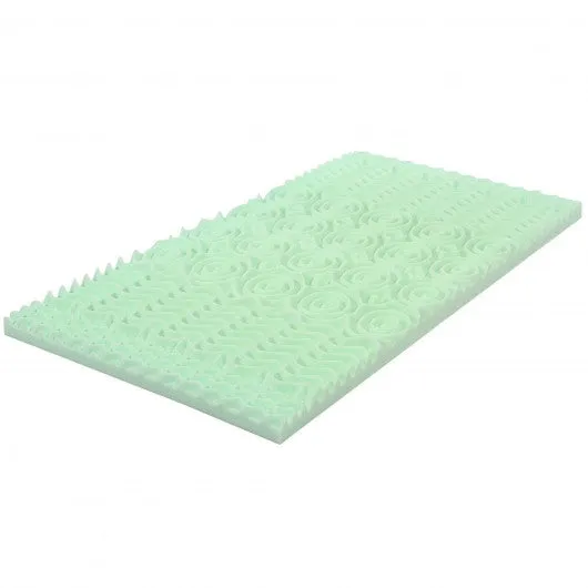 3 Inch Comfortable Mattress Topper Cooling Air Foam-King Size