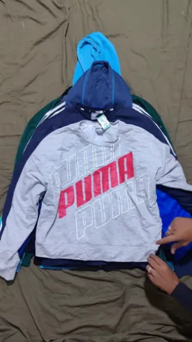 Adidas and puma sweatshirts 10 pcs (mod0073)