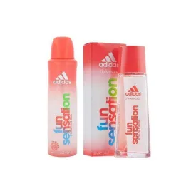 Adidas - Coffret Adidas Fun Sensation For Women - Deo & Eau De Toilette