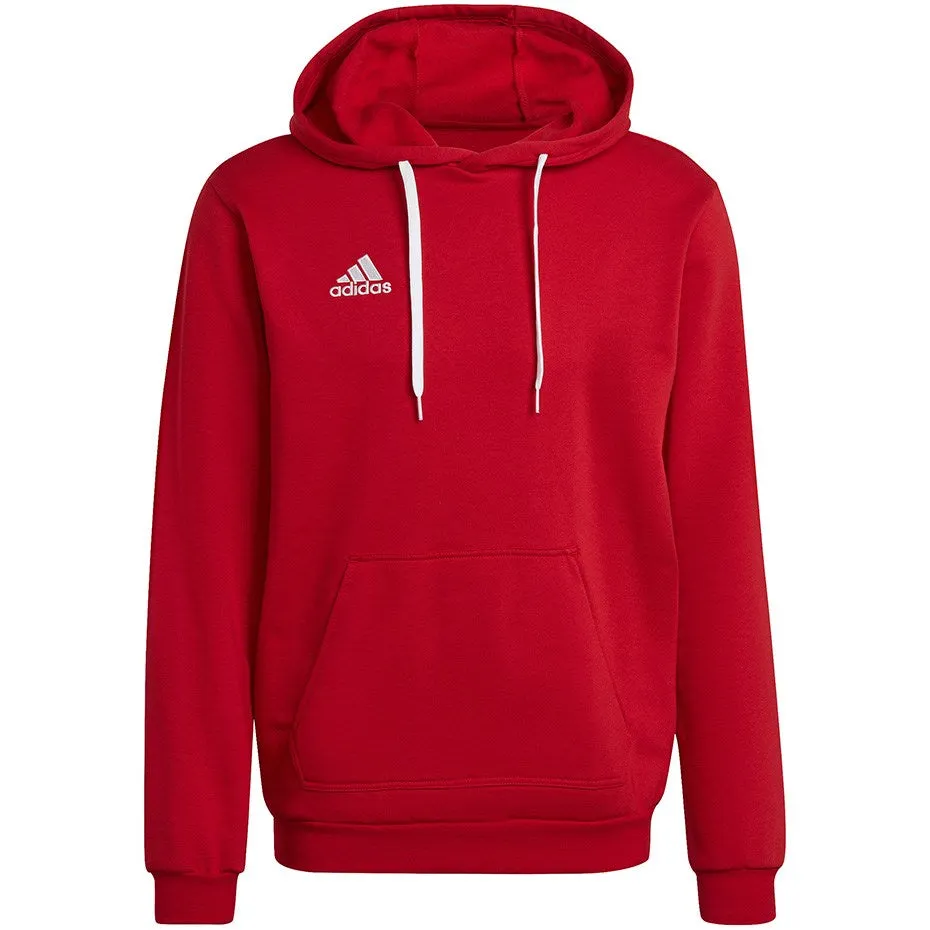 Adidas Entrada 22 Hoody Men's Sweatshirt Red H57514 M