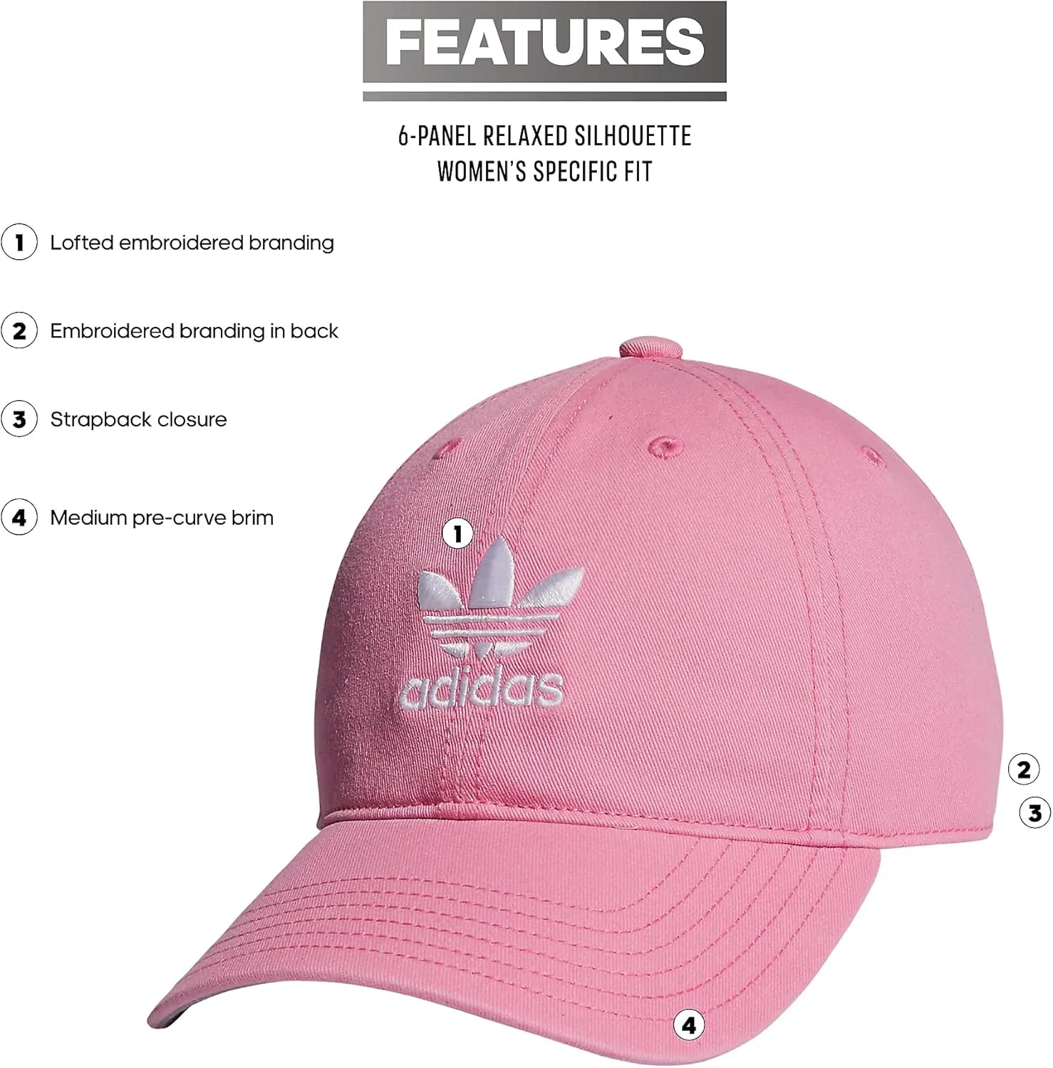 adidas Originals Women's Originals Sleek Strapback