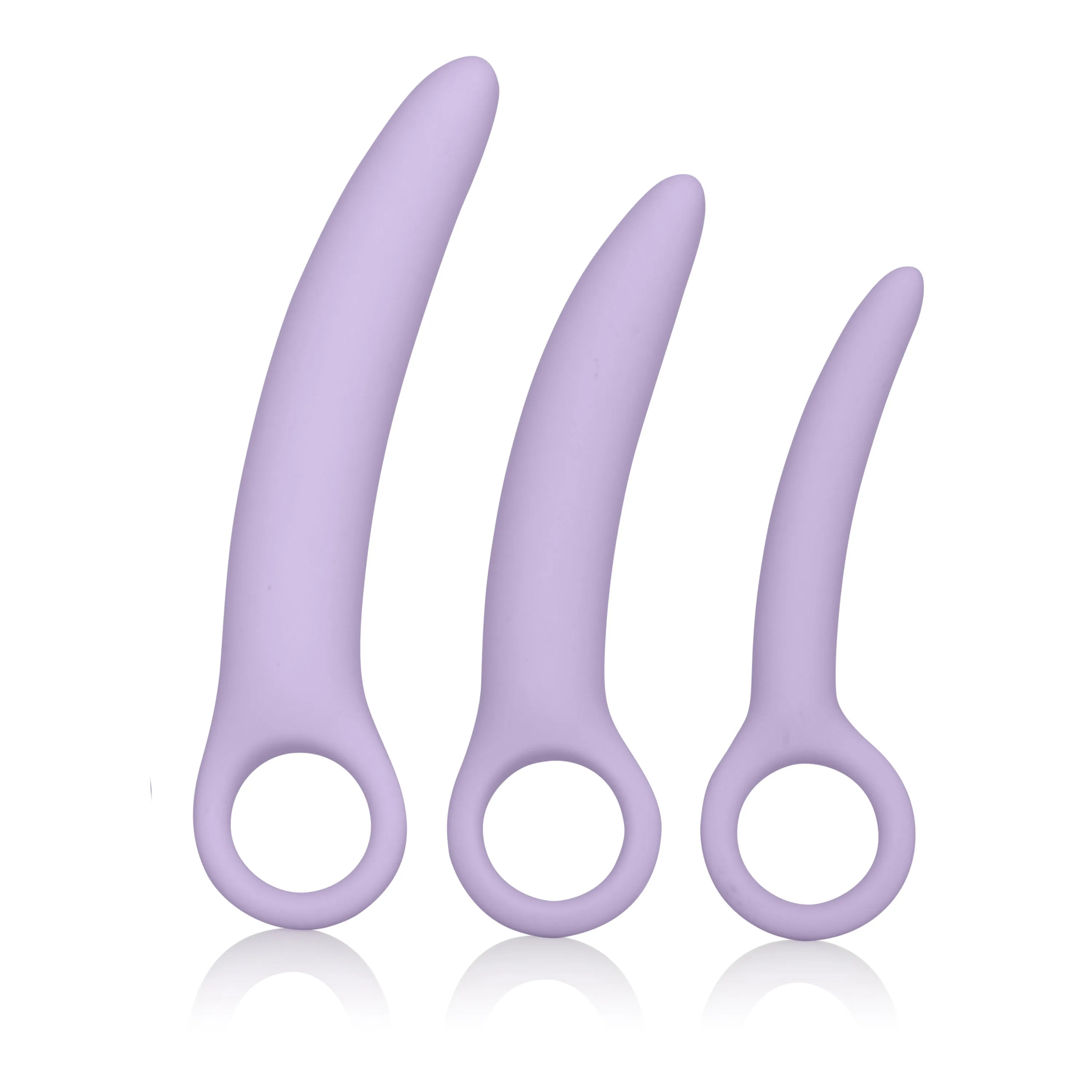 Alena 3-Piece Smooth Silicone Dilator Set for Comfortable Strengthening