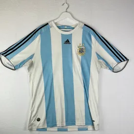 Argentina 2009/2010 Home Shirt - Extra Large - Very Good