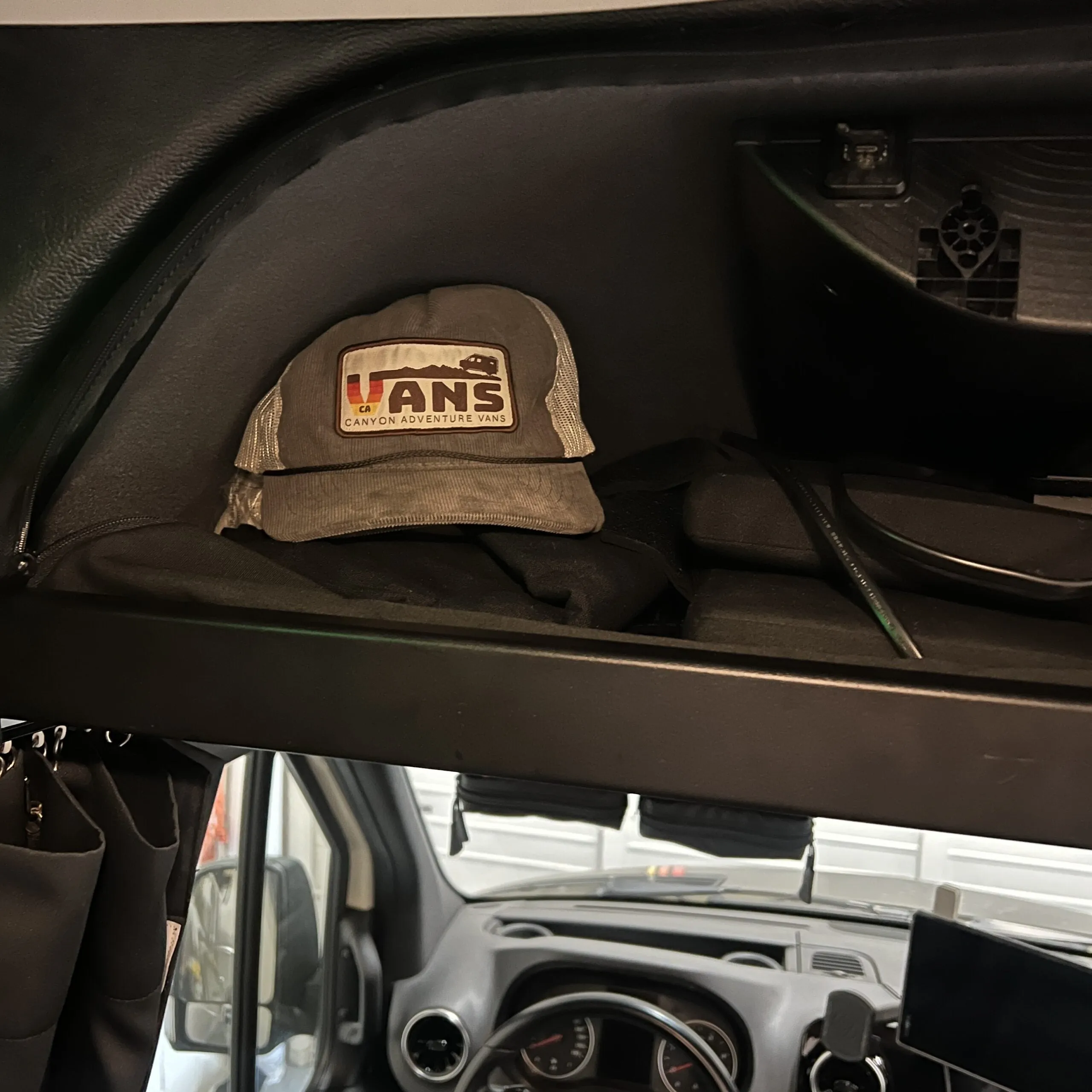 Cab Headliner Shelf for 2019  Mercedes Sprinter Vans