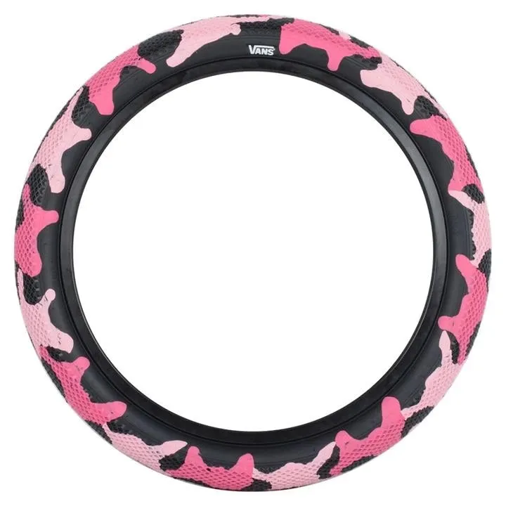 Cult BMX X Vans Juvenile Tire 18" - Pink Camo