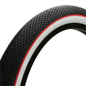 Cult BMX X Vans Tire 29" - Whitewall/Red Stripe
