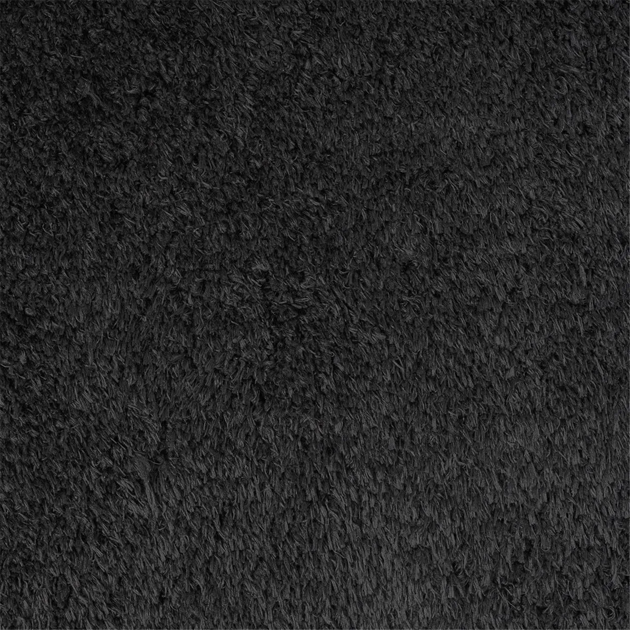 Fluffy and comfortable Ebony Plain Shag Rug