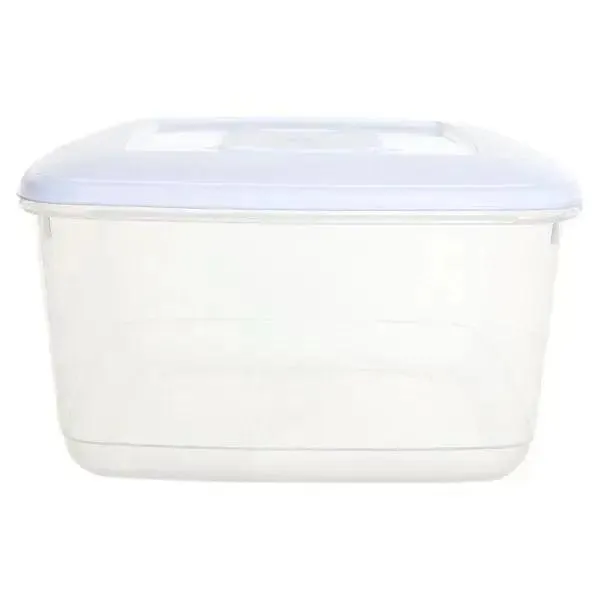 Food Storage Box with White Lid: Convenient and Versatile Container for Organized Food Storage