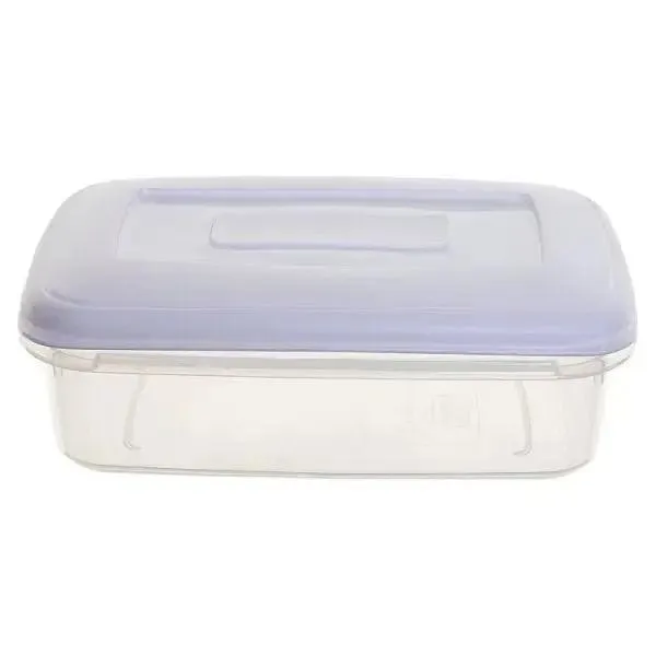 Food Storage Box with White Lid: Convenient and Versatile Container for Organized Food Storage
