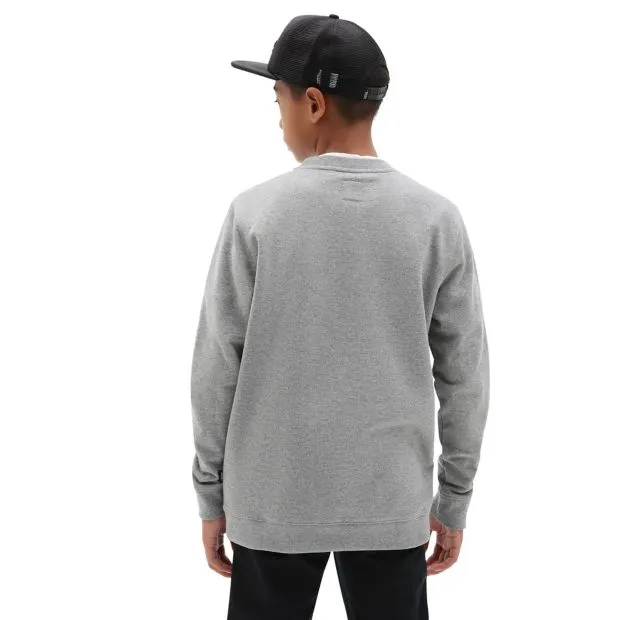 Kids Classic Crew Sweatshirt Cement Heather/ Black