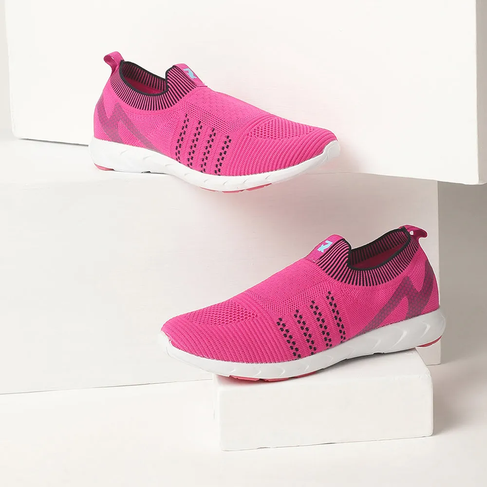 Leap7x Non Lacing Pink Casual Slip-on Shoes For Women LEWIS By Liberty