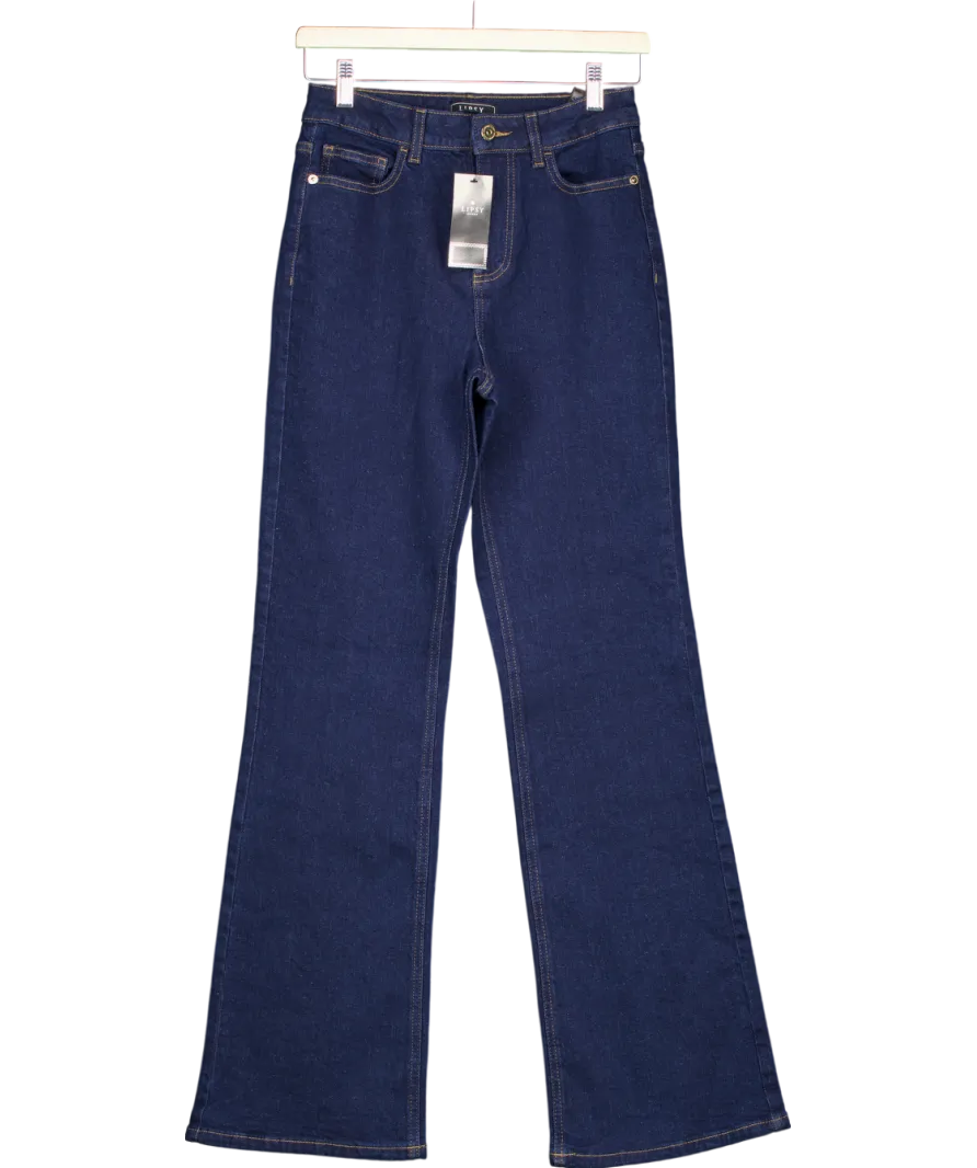 lipsy london Blue Straight Leg Jeans - Regular Length UK 8