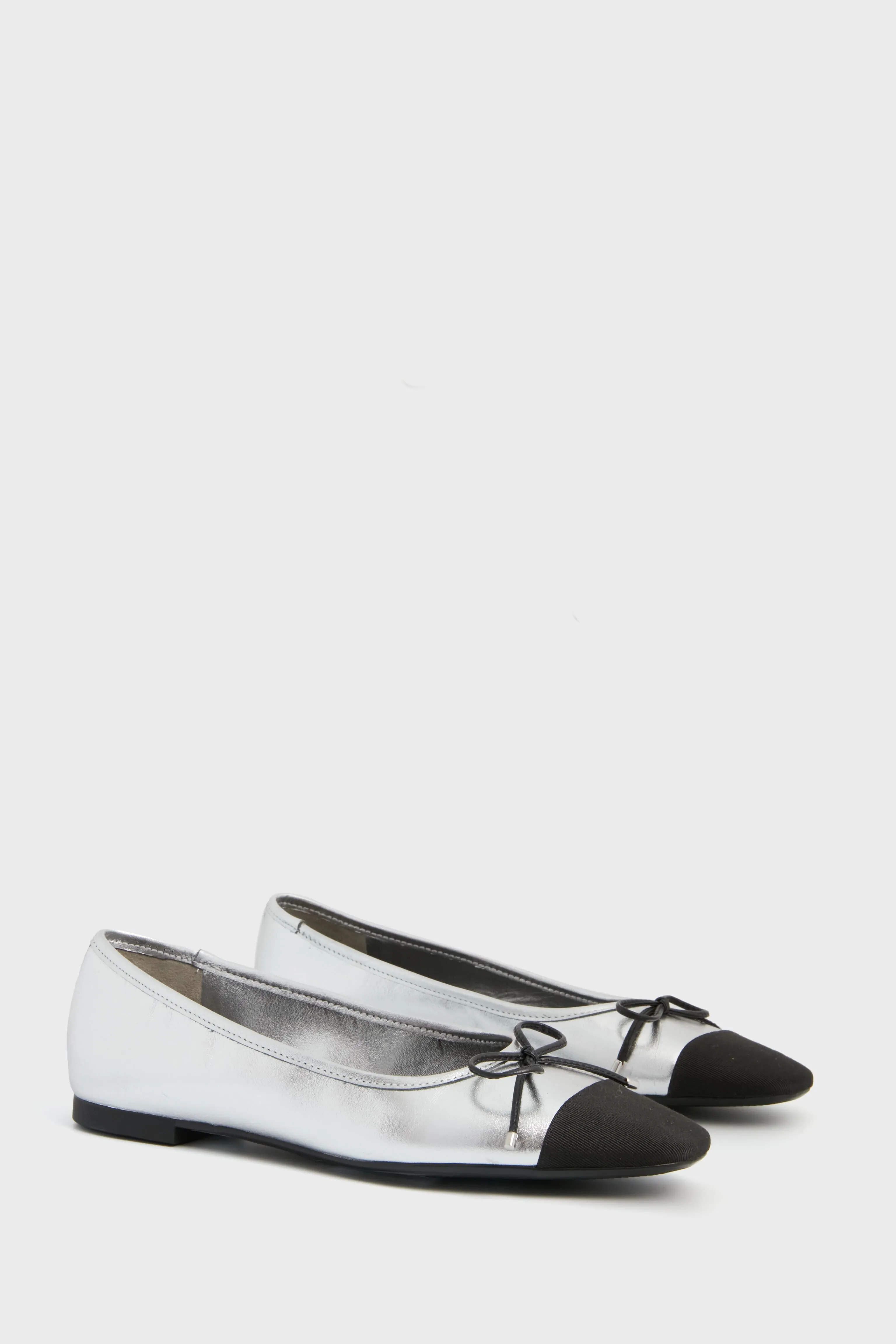Silver Arissa Casual Flats