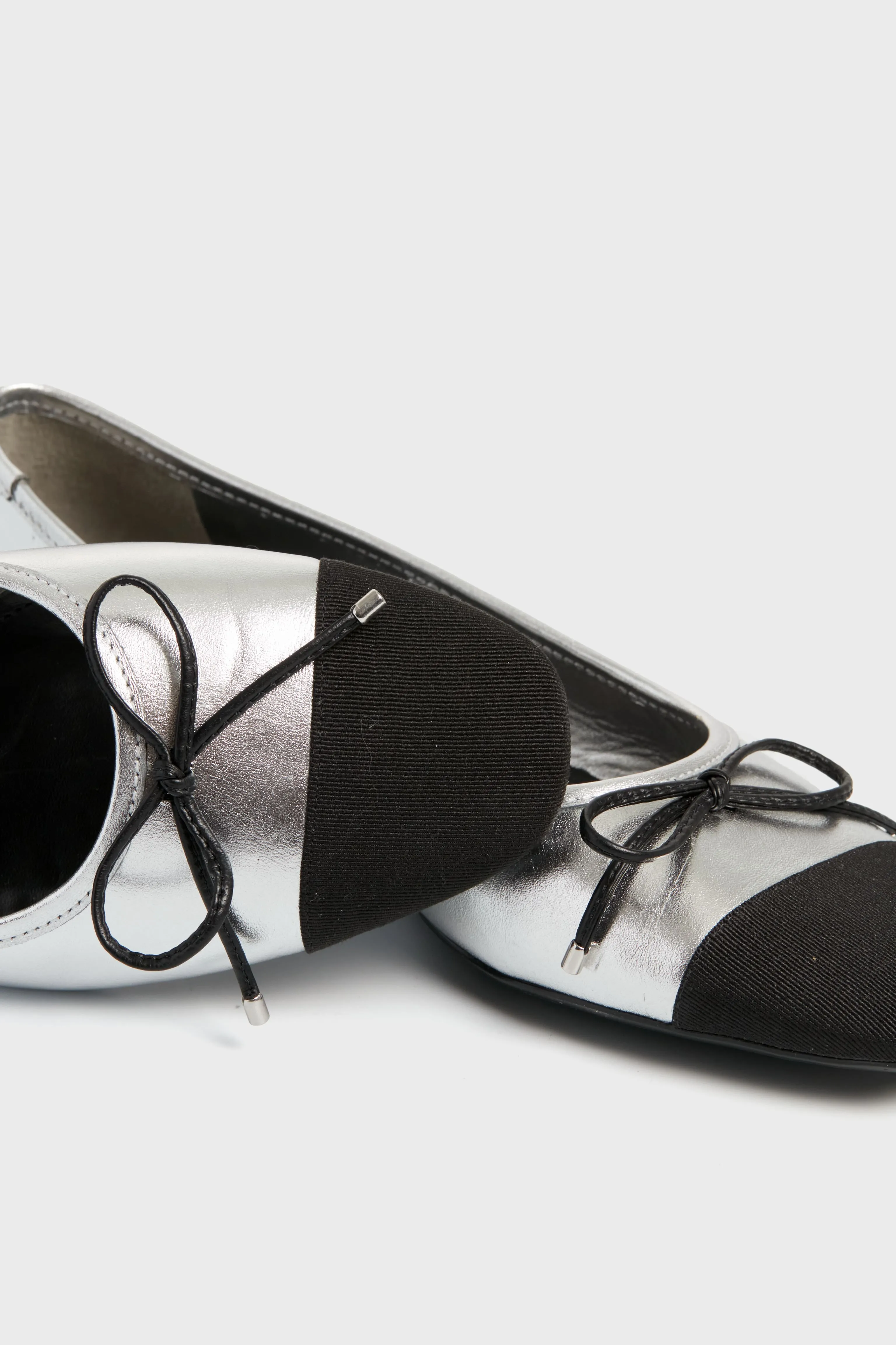 Silver Arissa Casual Flats
