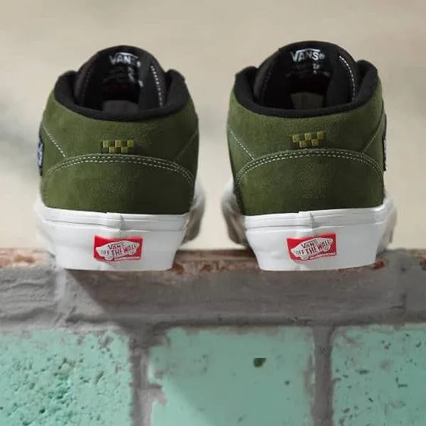 VANS HALF CAB SKATE DARK OLIVE