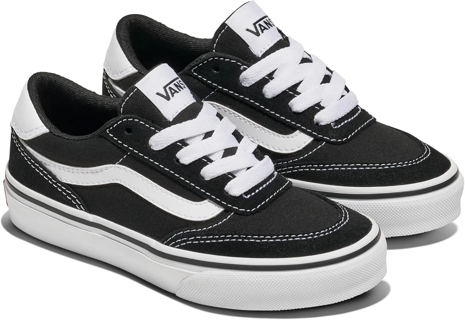 Vans Unisex-Child Brooklyn Ls Shoe | Kids' Low-top Sneakers for Boys & Girls, Casual Fashion Footwear