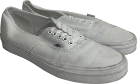 VANS White Authentic Trainers UK 8 EU 42 👞