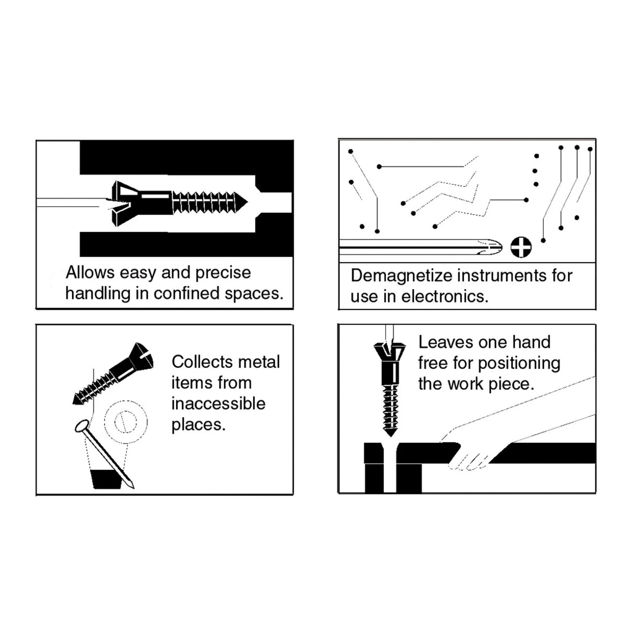 Wiha 40010 Magnetizer Demagnetizer