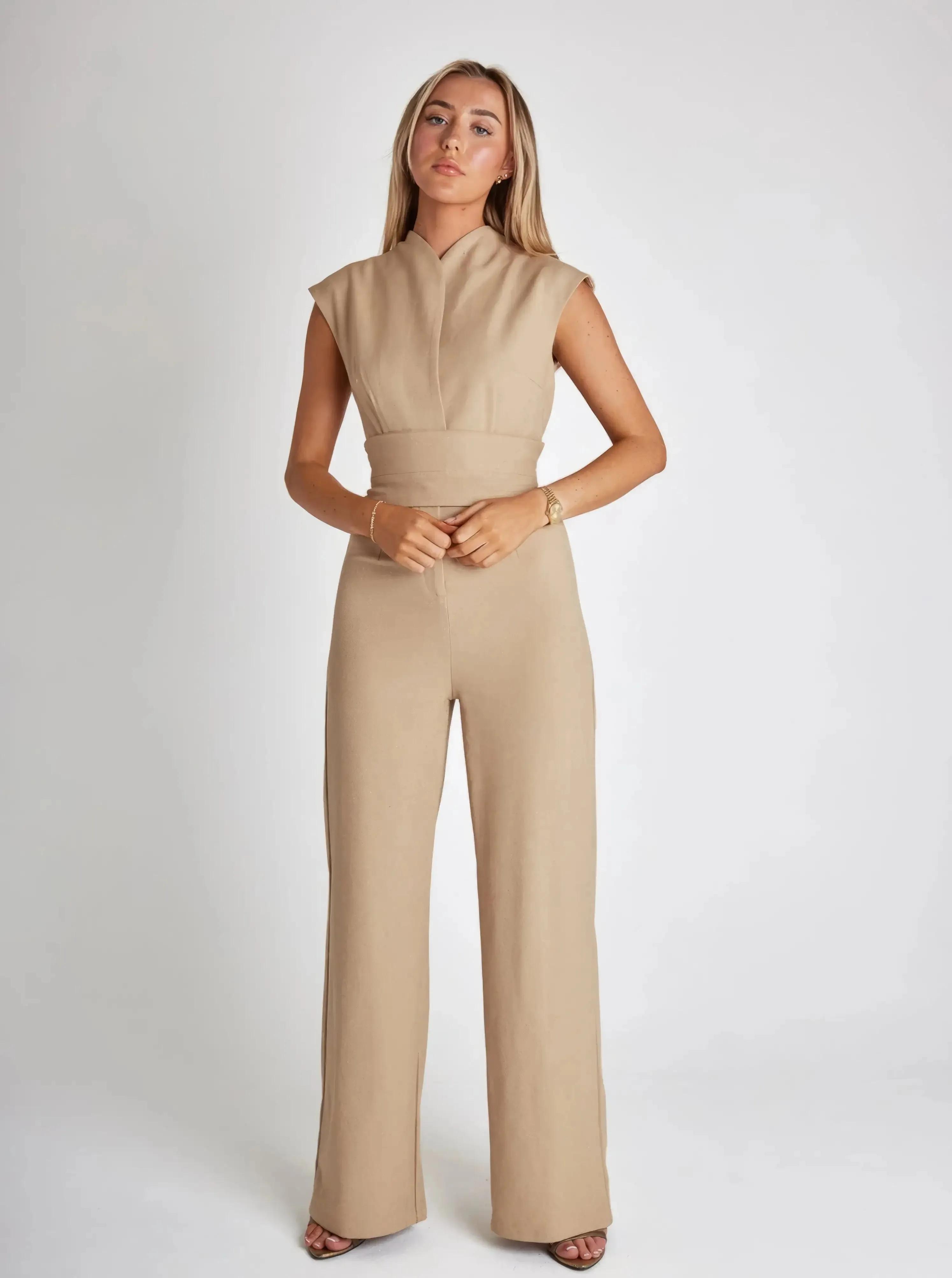 Women’s Sleeveless Playsuit: Chic & Comfortable | Shop Now