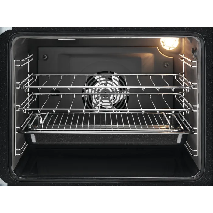 Zanussi ZCV66250WA Ceramic Electric Cooker with Double Oven White